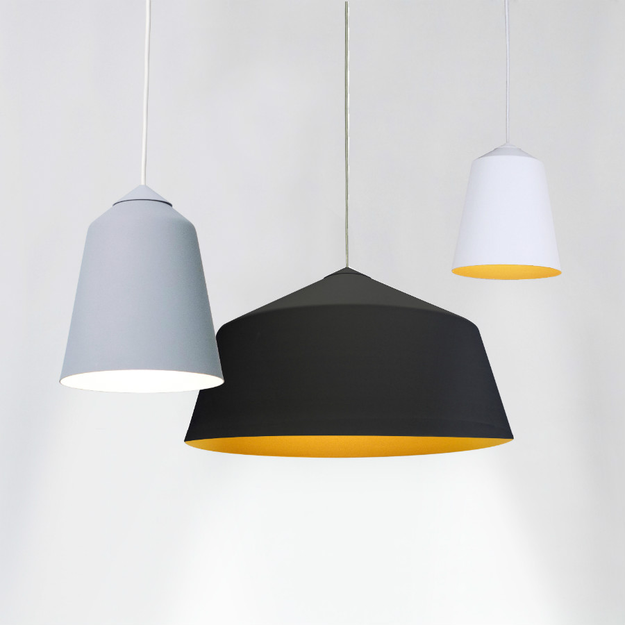 White Black Ceiling Pendant Lamp 